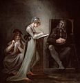 Milton Dictating to His Daughter, Henry Fuseli 1794