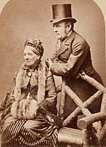 Mr and Mrs Henry Moore circa 1880