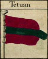 Naval flag of Tetuan - Bowles's chart of 1783