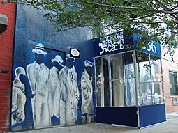 Nuyorican Poets Cafe in Loisaida section of New York City