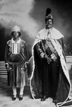 Os Reis do Congo, D. Pedro VII e D. Isabel, 1934 (Sociedade de Geografia de Lisboa)