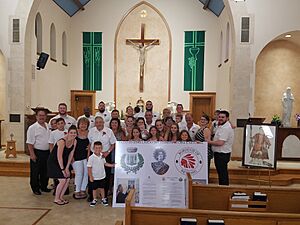 Pact of Sister Cities between Cesa in honor of St. Cesario, Netcong July 20 ,2019