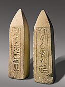 Pair of Obelisks of Nebsen MET 58.107.1-.2-scan