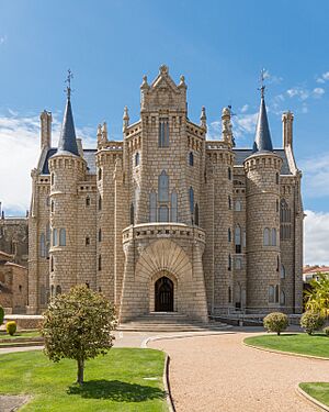 Palacio Episcopal Astorga 2021 - exterior