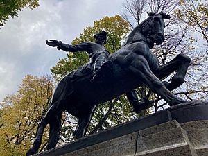 Paul Revere Equestrian Statue (2022)