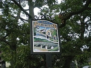 Pictorial Welcome to Pulborough Street Sign - geograph.org.uk - 1460496.jpg