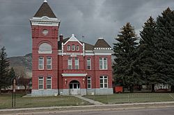 The old Piute County courthouse