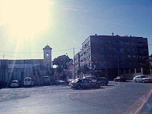 Plaza de la iglesia de sangonera la verde