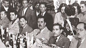 Presidente Lázaro Cárdenas reunido con Sindicato obrero veracruzano en 1938