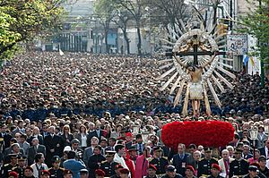 Procesión del Milagro en la provincia de Salta - Argentina