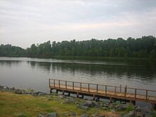 Red River on Teague Parkway IMG 1551