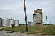 Rural Champaign County grain elevator