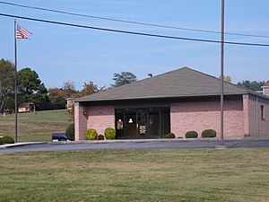 The post office in Russellville