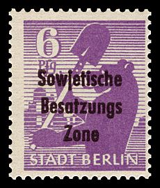 SBZ 1948 201A Berliner Bär