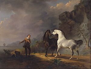 Sawrey Gilpin - Gulliver Addressing the Houyhnhnms - Google Art Project