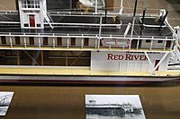 Scale model of Red River steamboat at Louisiana History Museum in Alexandria IMG 4321