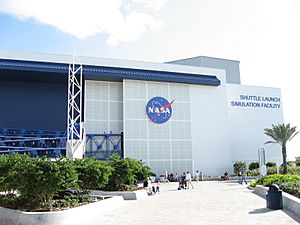 Shuttle Launch Simulation Facility exterior