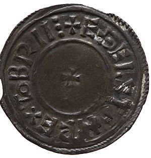 Silver penny of King Aethestan (YORYM 2000 623) obverse