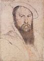 Sir Thomas Wyatt, by Hans Holbein the Younger