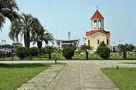 Small chapel in Poti, Georgia