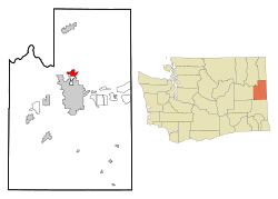 Location of Fairwood, Washington