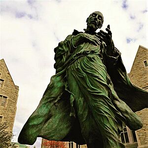 St. Ignatius of Loyola Statue