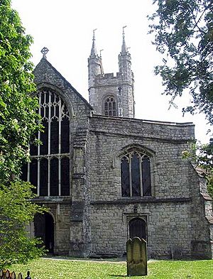 St Mary's Church, Ashford, Kent - geograph.org.uk - 809020