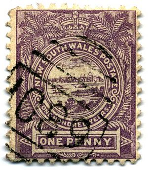 Stamp New South Wales 1888 1p