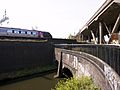 Stewart Aqueduct BCN with train