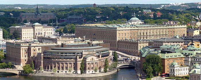 Stockholms slott och Riksdagshuset 2012 pt