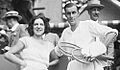 Suzanne Lenglen and Bill Tilden
