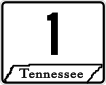 Tennessee state route marker