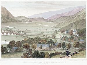 The Vale of Llanelltyd and Fanner i.e. Cymer Abbey, near Dolgelley