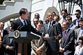 The World Series Champion San Francisco Giants Visit the White House