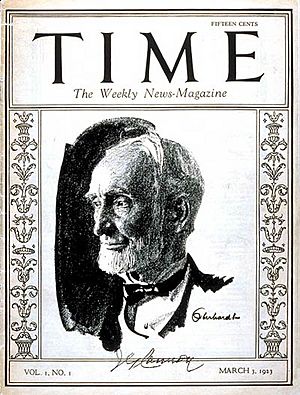 Time Magazine - first cover