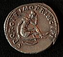 Trajan Denarius, Roman Dacia, 107 AD - Reverse