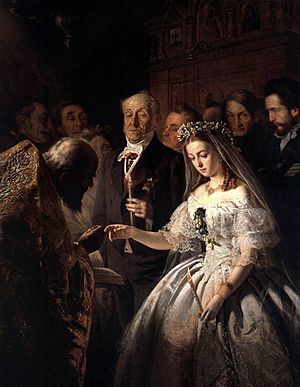 V.V.Pukirev - The Arranged Marriage