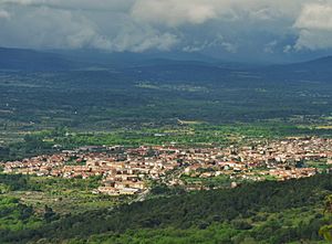 Panoramic view of Sotillo de la Adrada