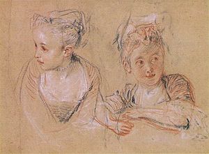 Watteau jeune fille