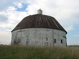 William Sinn Round Barn from the southeast