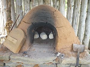 18th Century Bake Oven at Wilderness Road (7372613910)