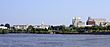 2009-08-17 View of downtown Trenton in New Jersey and the mouth of the Assunpink Creek from across the Delaware River in Morrisville, Pennsylvania.jpg