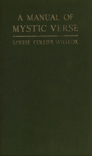 A Manual of Mystic Verse, 1917