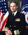 Admiral Bobby Ray Inman, official CIA photo, 1983