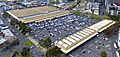 Aerial photograph of Queen Victoria Market