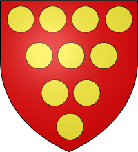 Arms of Alan la Zouche, 1st Baron la Zouche of Ashby (d.1314)