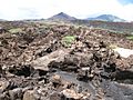 Ascension Island Lava fields