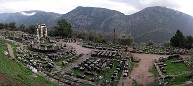 Athina Pronaia Sanctuary at Delphi