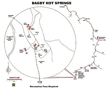 Bagby Guard Station map
