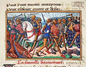 Battle of Agincourt, from 'Vigils of Charles VII'